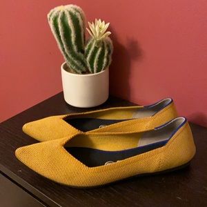 Rothy’s Marigold size 7.5 point.